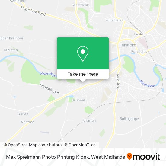 Max Spielmann Photo Printing Kiosk map
