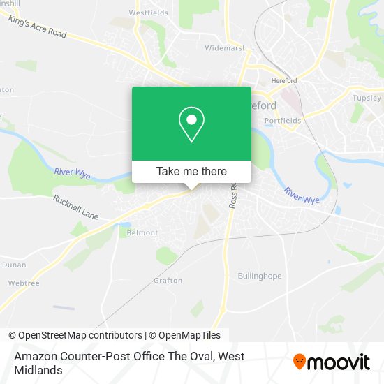 Amazon Counter-Post Office The Oval map