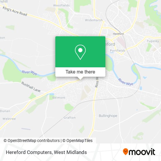 Hereford Computers map