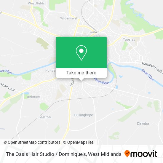 The Oasis Hair Studio / Dominique's map