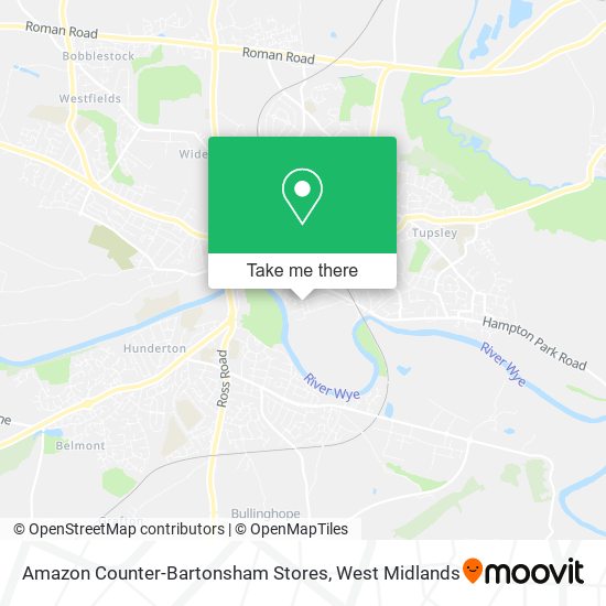 Amazon Counter-Bartonsham Stores map
