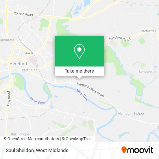 Saul Sheldon map