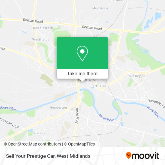 Sell Your Prestige Car map