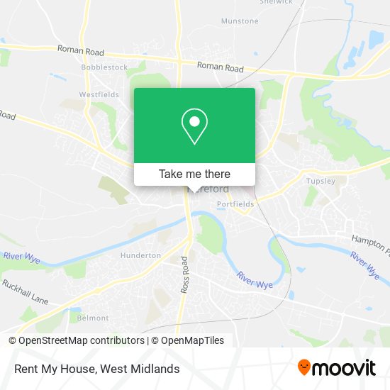 Rent My House map