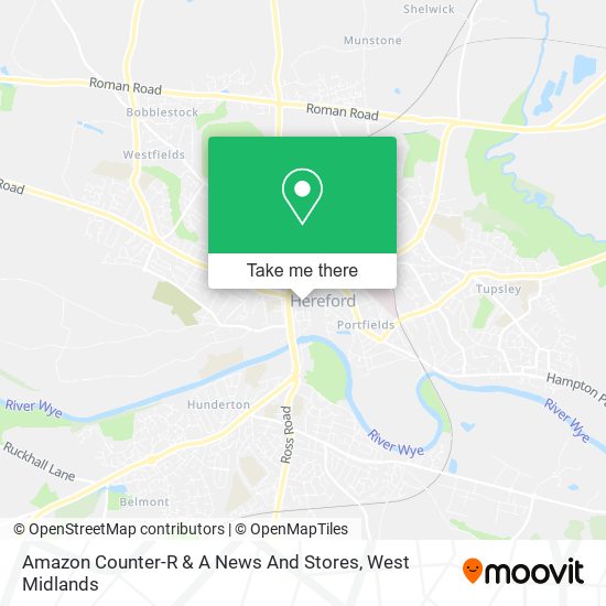 Amazon Counter-R & A News And Stores map