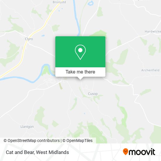 Cat and Bear map