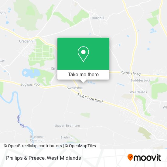 Phillips & Preece map