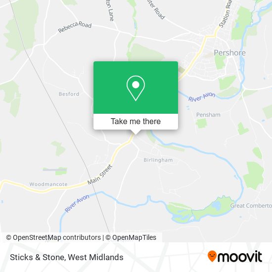 Sticks & Stone map