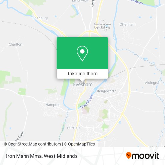 Iron Mann Mma map