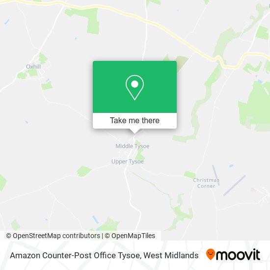 Amazon Counter-Post Office Tysoe map