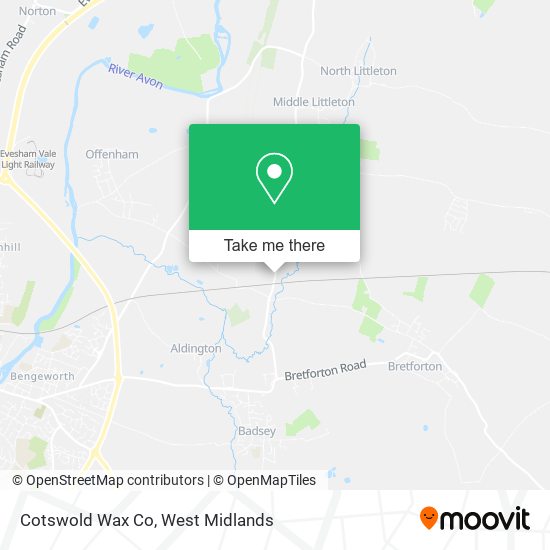 Cotswold Wax Co map