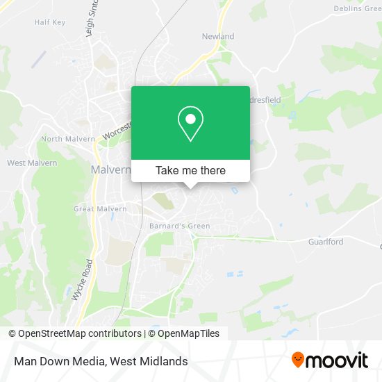 Man Down Media map