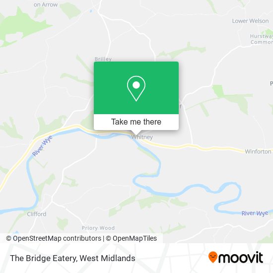 The Bridge Eatery map