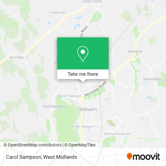 Carol Sampson map
