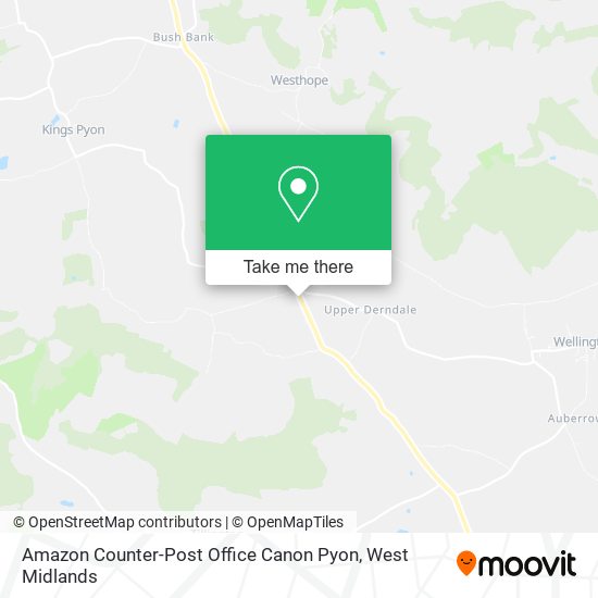 Amazon Counter-Post Office Canon Pyon map