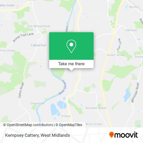 Kempsey Cattery map