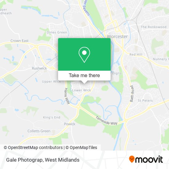 Gale Photograp map
