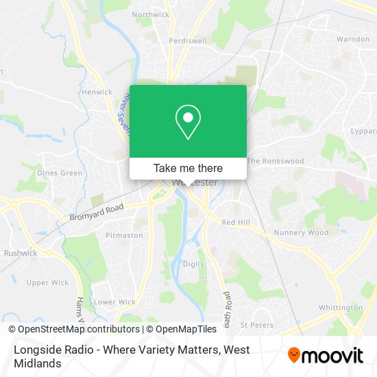 Longside Radio - Where Variety Matters map