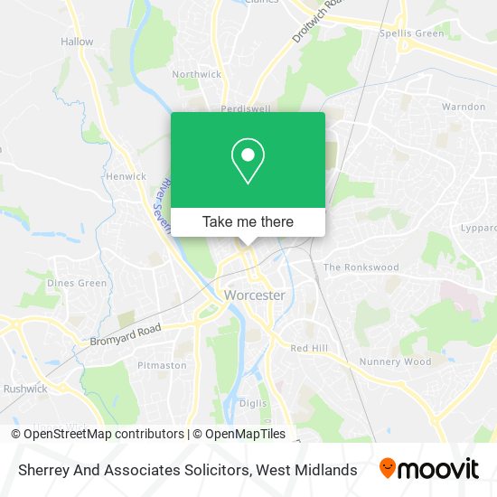 Sherrey And Associates Solicitors map