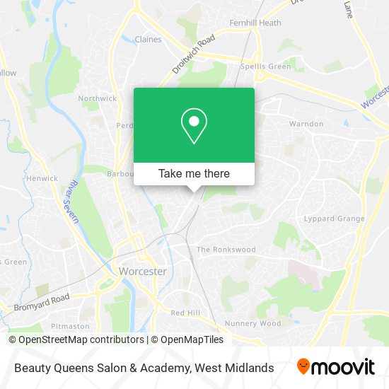Beauty Queens Salon & Academy map