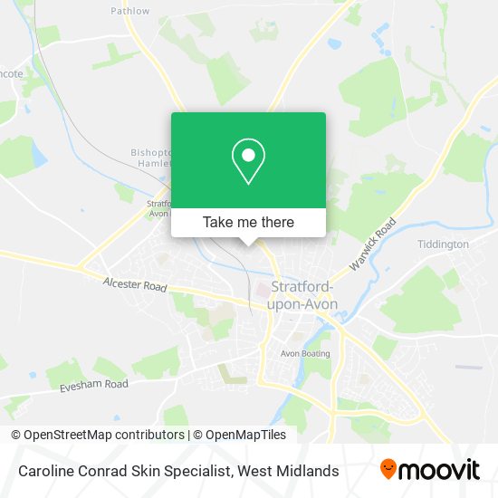 Caroline Conrad Skin Specialist map