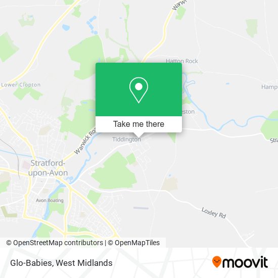 Glo-Babies map