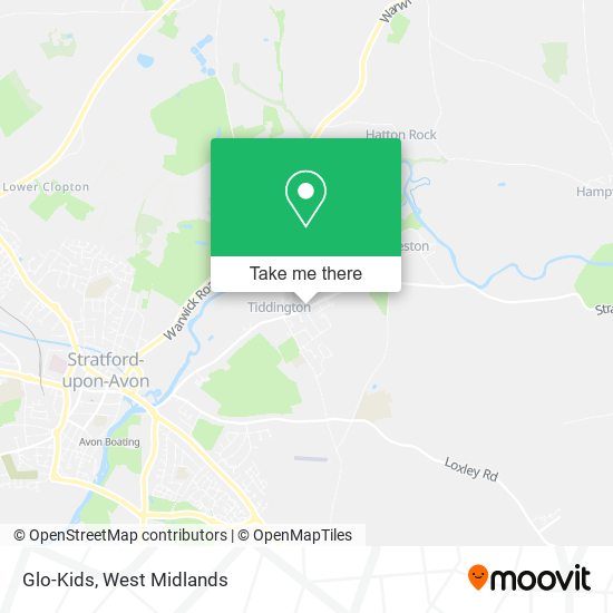 Glo-Kids map