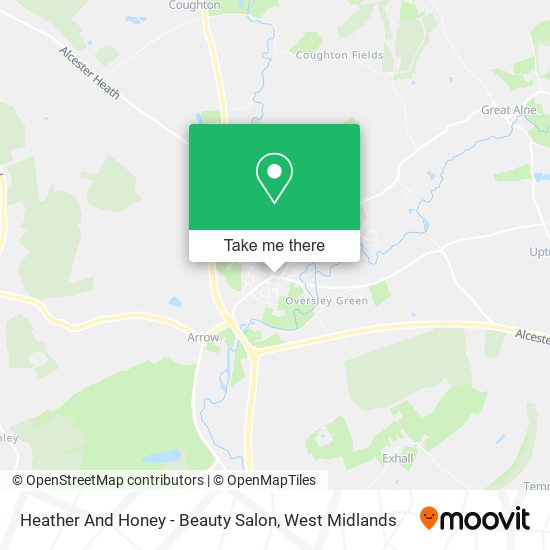 Heather And Honey - Beauty Salon map