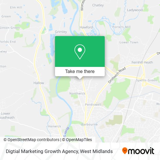 Digtial Marketing Growth Agency map