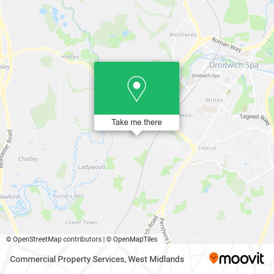 Commercial Property Services map