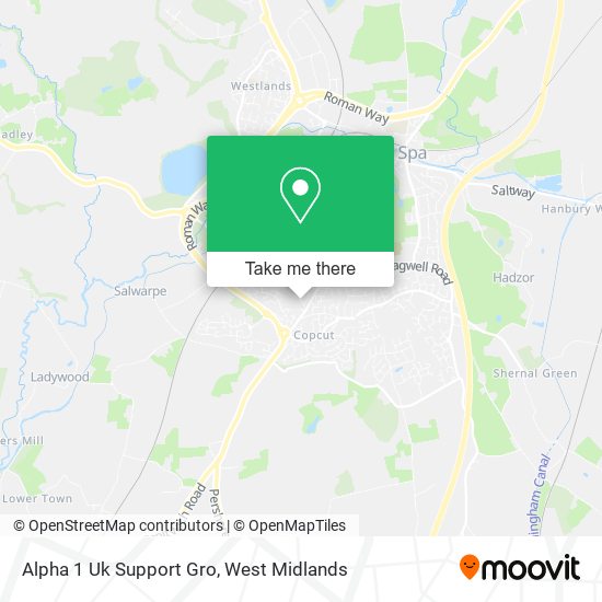 Alpha 1 Uk Support Gro map