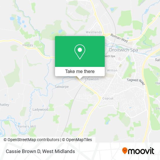 Cassie Brown D map