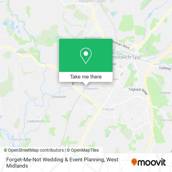 Forget-Me-Not Wedding & Event Planning map