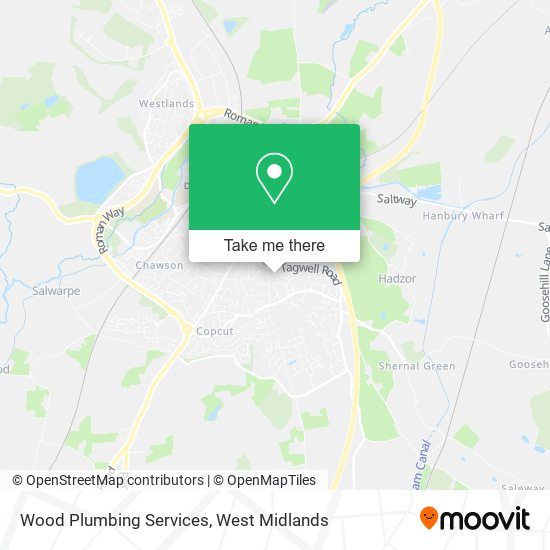 Wood Plumbing Services map