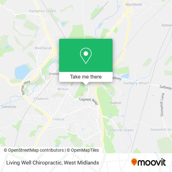 Living Well Chiropractic map