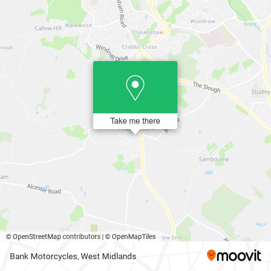 Bank Motorcycles map