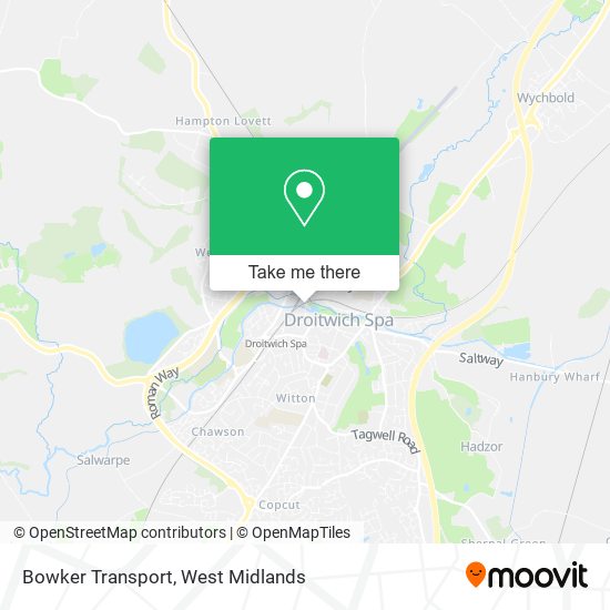 Bowker Transport map