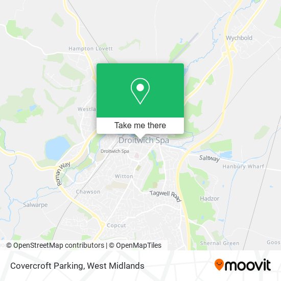 Covercroft Parking map