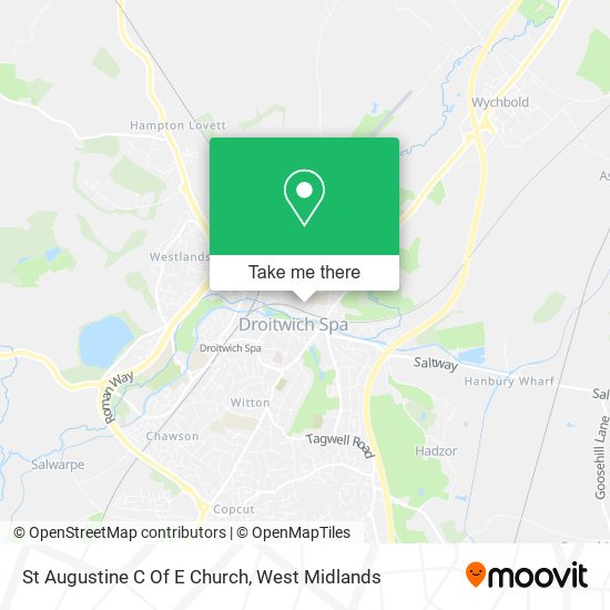 St Augustine C Of E Church map