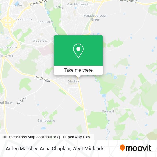 Arden Marches Anna Chaplain map