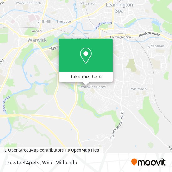 Pawfect4pets map