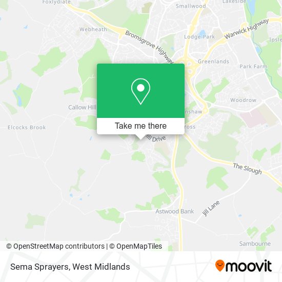 Sema Sprayers map