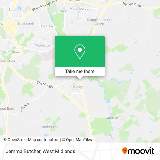 Jemma Butcher map