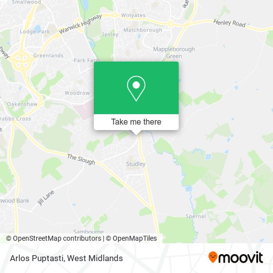 Arlos Puptasti map