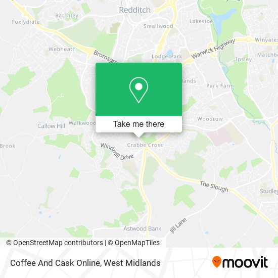 Coffee And Cask Online map