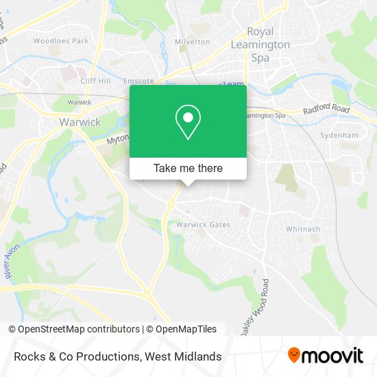 Rocks & Co Productions map