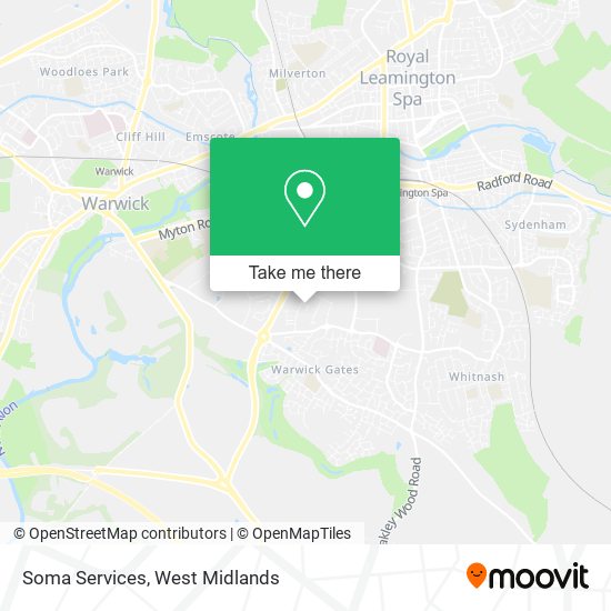 Soma Services map