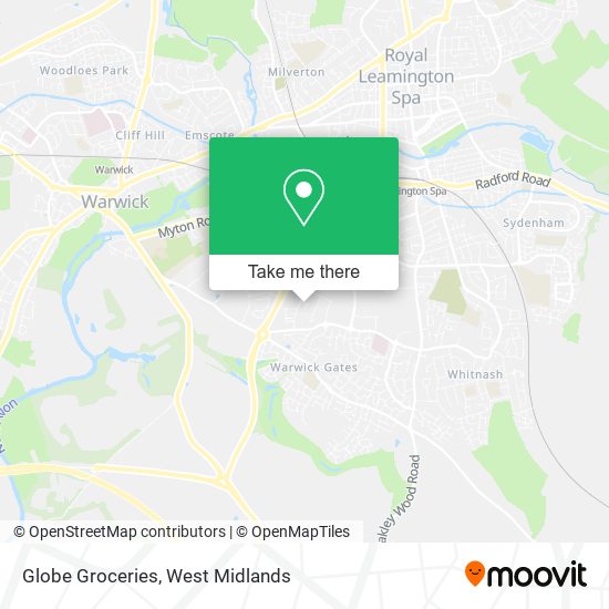 Globe Groceries map