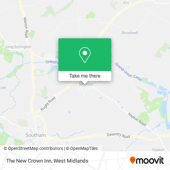 The New Crown Inn map