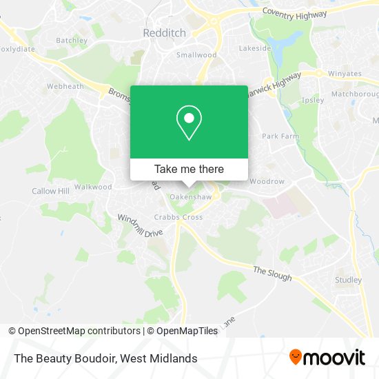 The Beauty Boudoir map
